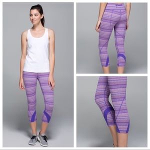 Lululemon Run: Inspire Crop II All Luxtreme